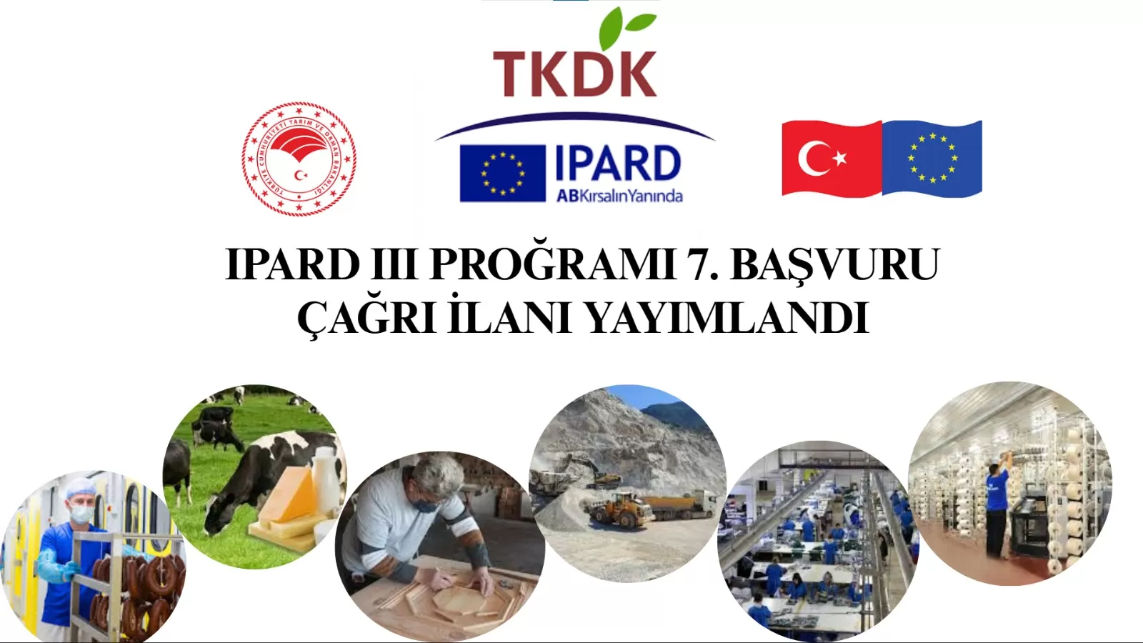 TKDK 7. Çağrı İlanı